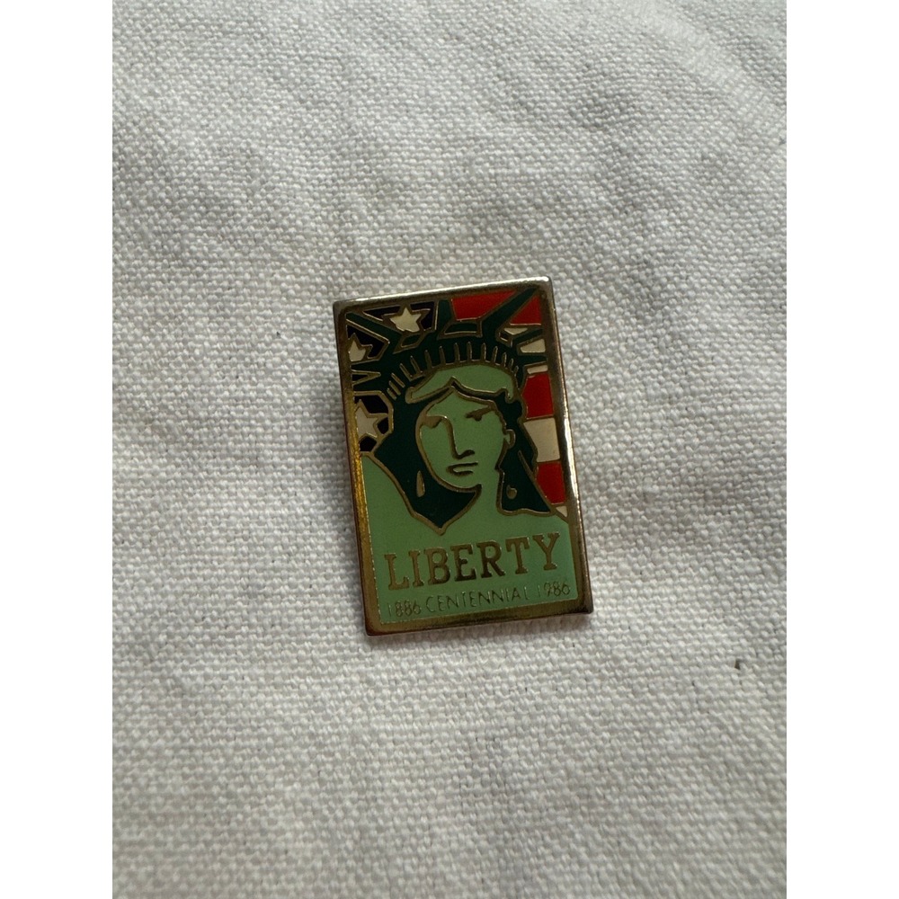 Vintage 1986 Statue of Liberty Centennial‎ Enamel Pin Weingeroff Enterprises